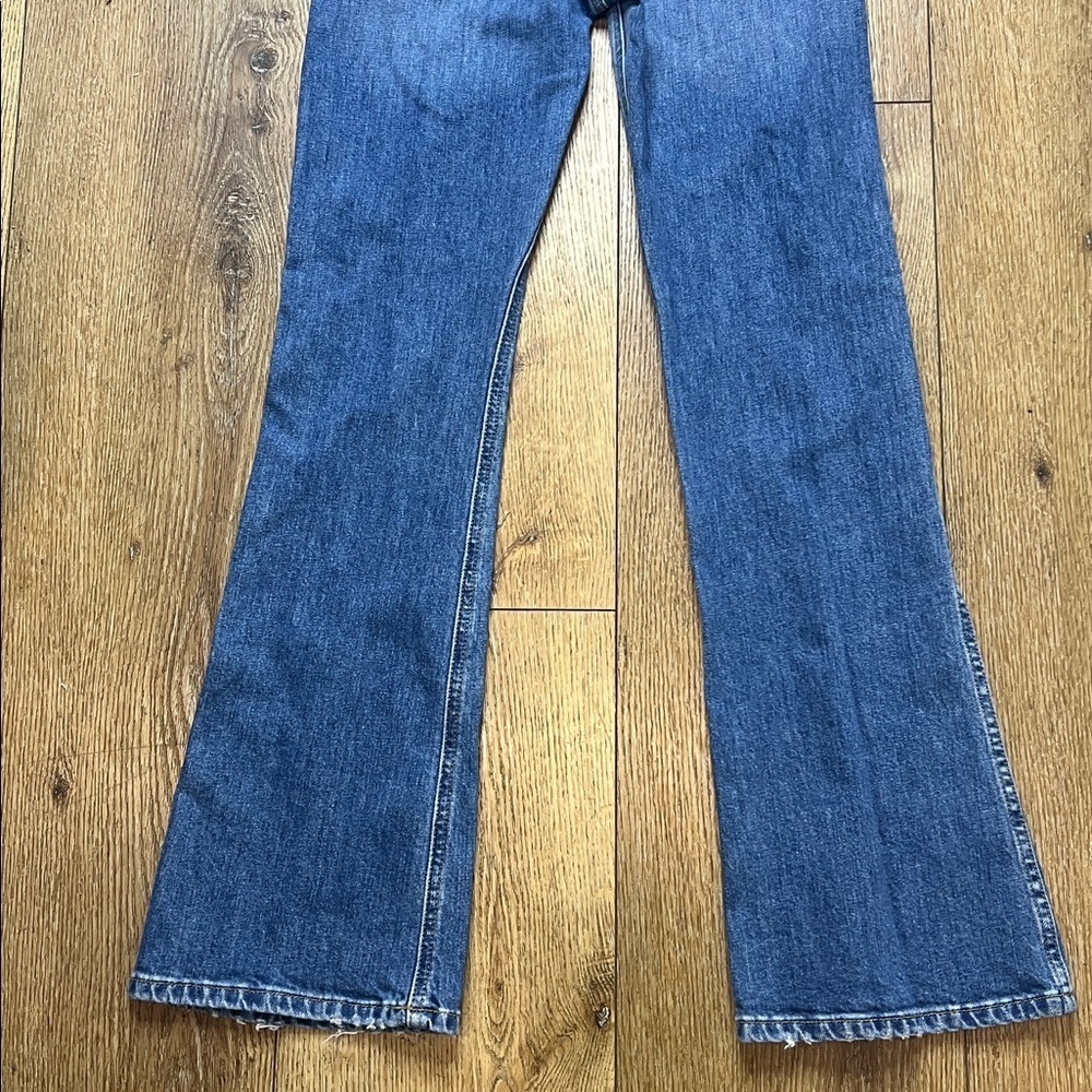 Etica Anya Modern Flare Jeans Size 24 - Picture 11 of 11